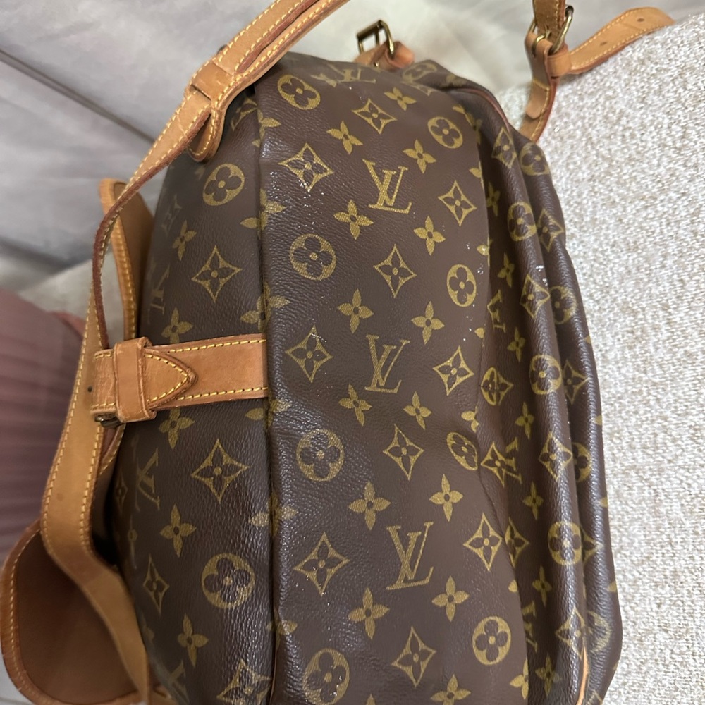 Louis Vuitton Brown Monogram Crossbody Bag - Picture 9 of 11